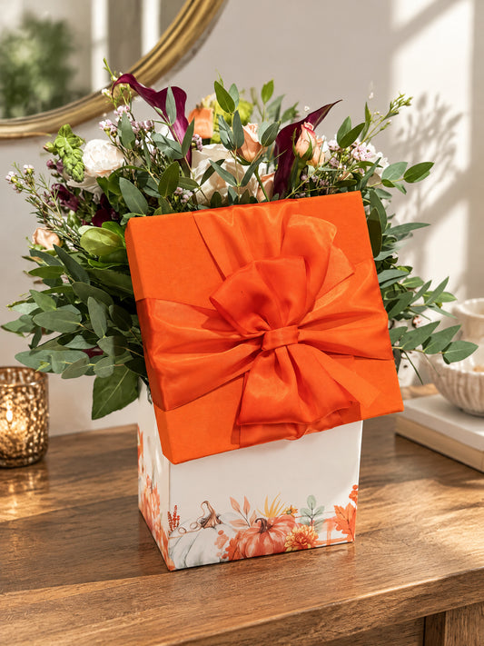 Fall Birthday Gift Box