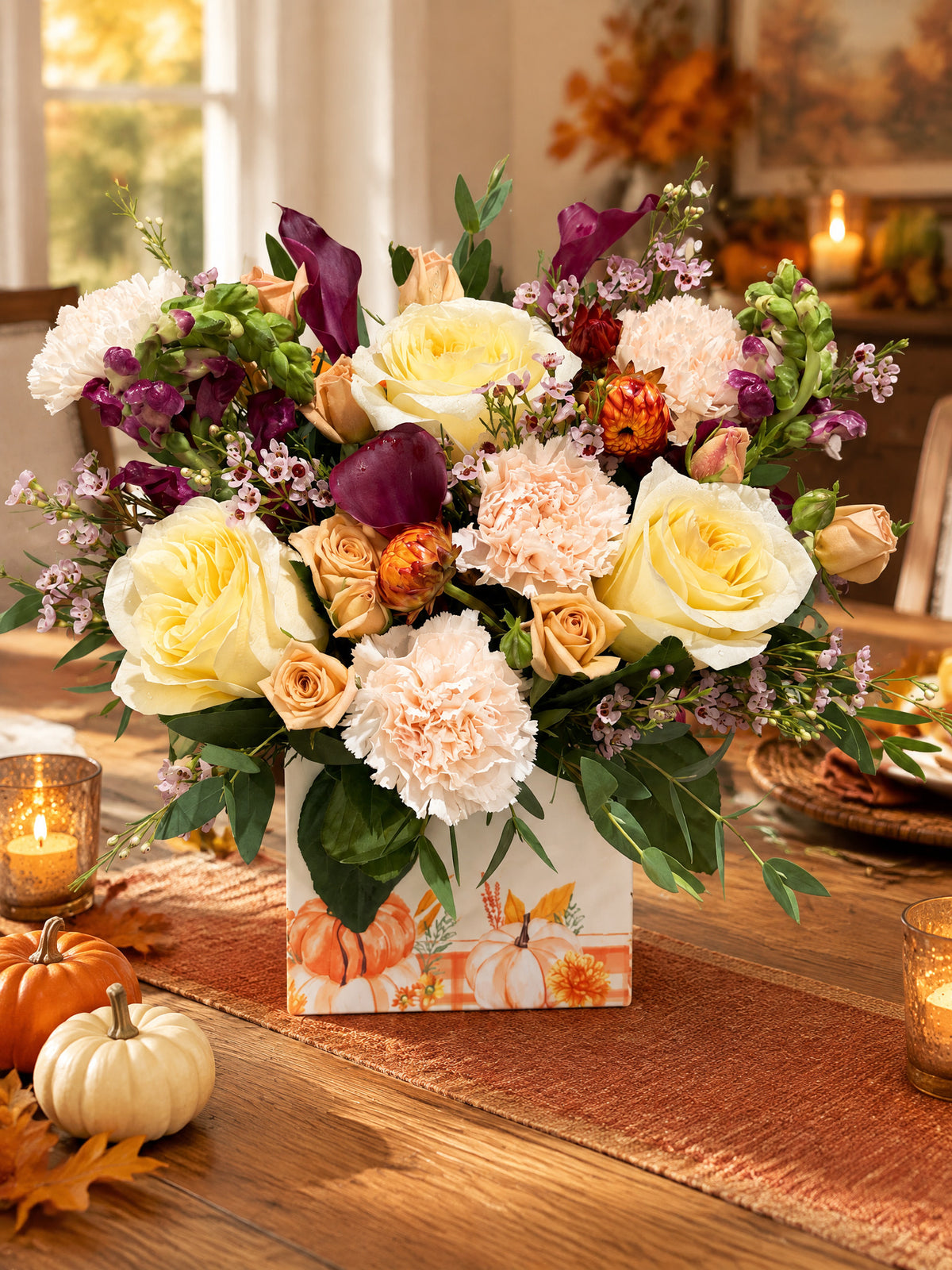 Fall Birthday Gift Box
